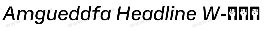Amgueddfa Headline W字体转换